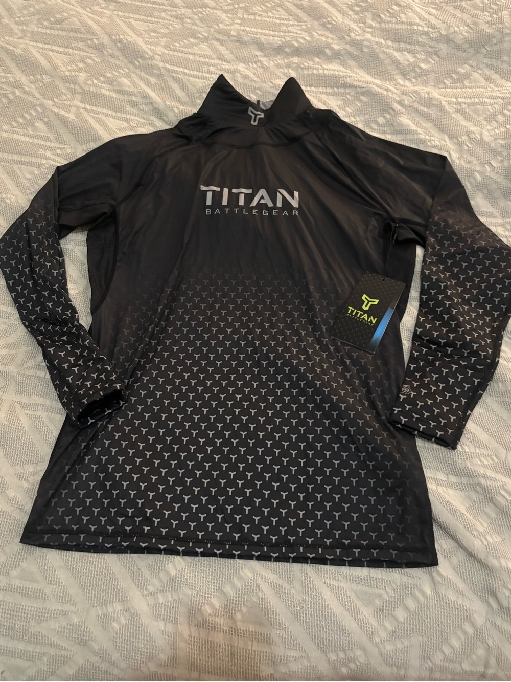 Titan Battlegear Hockey Cut Resistant Base Layer Long Sleeve Shirt Adult Large